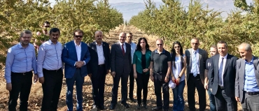 İl Tarım ve Orman Müdürlüğümüzün düzenlediği Badem Tarımında Teknolojik Yenilikler, Üretici, Tüccar ve Tüketici buluşması programına katıldık.